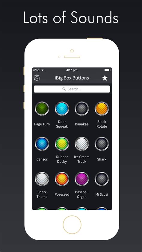 iBig Box Buttons – funny sounds, sound effects buttons, pro fx soundboard