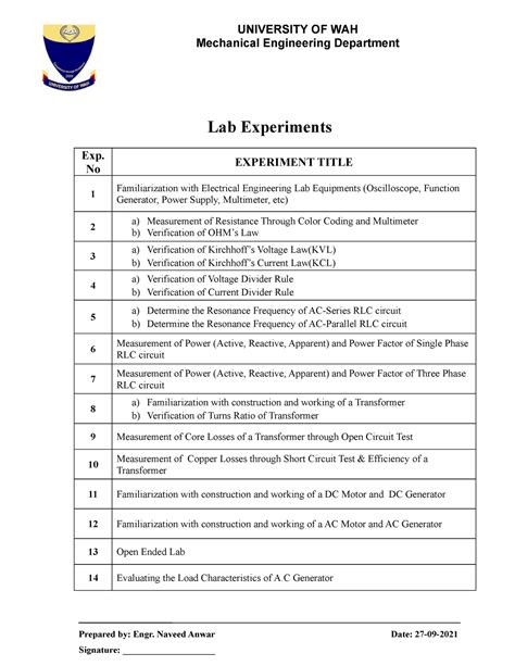 Image result for Engineering Experiments