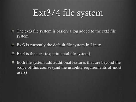 Image result for Ext3 File System