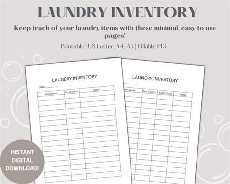 Image result for Printable Laundry Machine Log