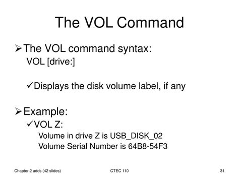Vol Commands in Command Prompt に対する画像結果