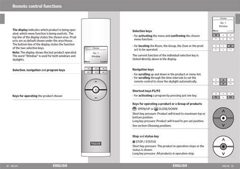 How to Reset a VELUX Remote Control に対する画像結果