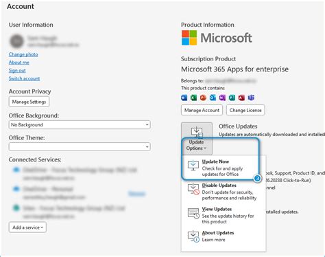 Image result for Microsoft Account Update Message