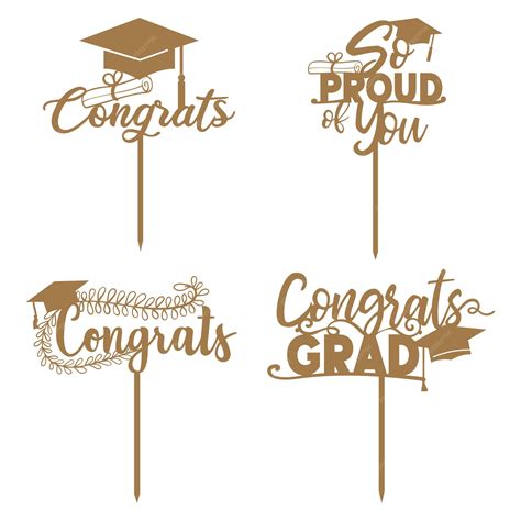 Graduation Cake Topper Printable に対する画像結果