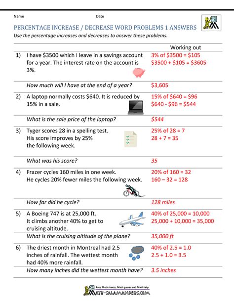 Increasing/Decreasing Worksheet Answers に対する画像結果