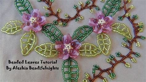 Afbeeldingsresultaten voor How to Make a Beaded Leaf