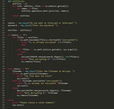 Toradh íomhá ar Encrypted Program