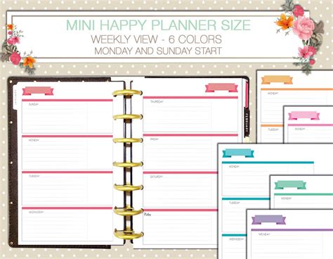 Mini Weekly Planner に対する画像結果