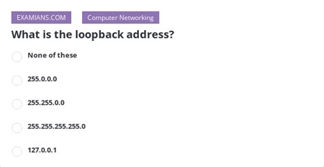 Image result for Loopback Address Meaning