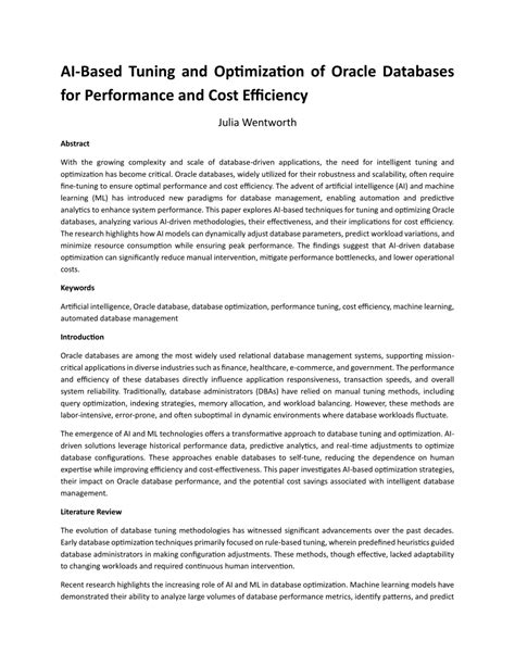 Afbeeldingsresultaten voor Model for Performance Tuning Database