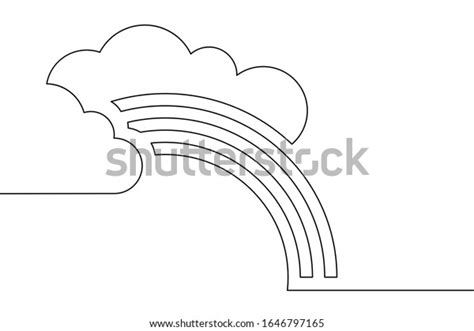 Image result for Continuous One Line Drawing Rainbow