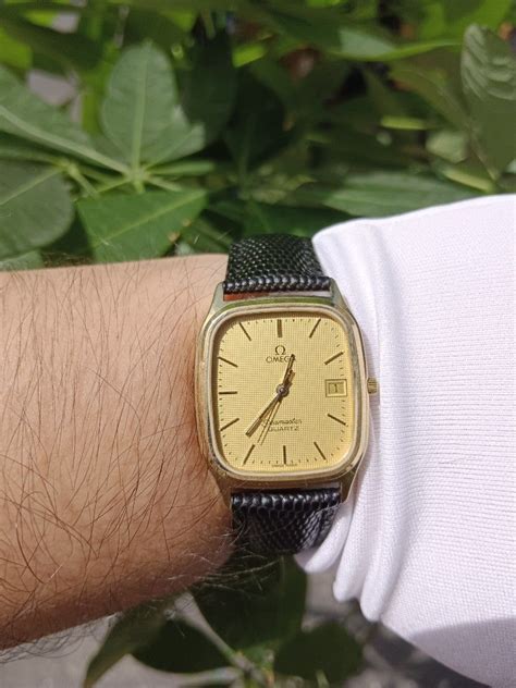 Vintage omega seamaster quartz, Luxury, Watches on Carousell