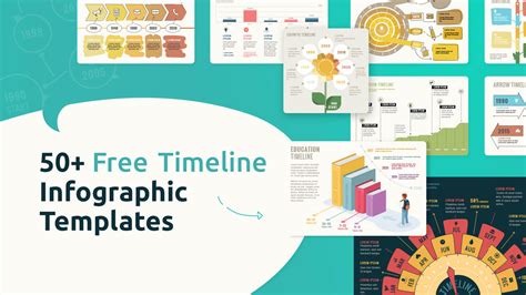 50 Free Timeline Infographic Templates: Amazing Free Collection