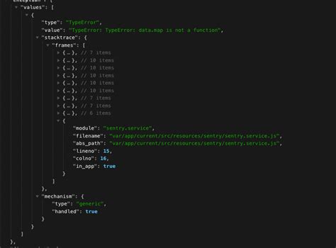 Sentry Stack Trace Java-এর ছবি ফলাফল