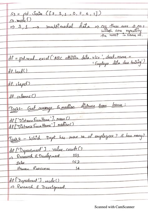 Data Science Statistics Handwritten Notes に対する画像結果
