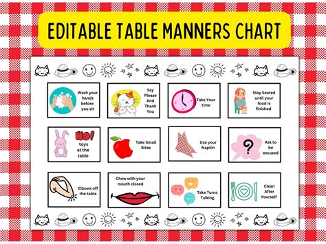 Table Manners Cartoon に対する画像結果