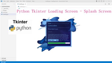 Toradh íomhá ar Splash Screen with Code
