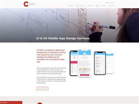 Image result for Red UI Design