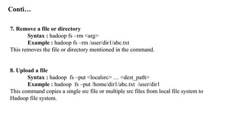 Toradh íomhá ar Hadoop Shell Commands