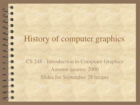 The First Image of Computer Graphics に対する画像結果