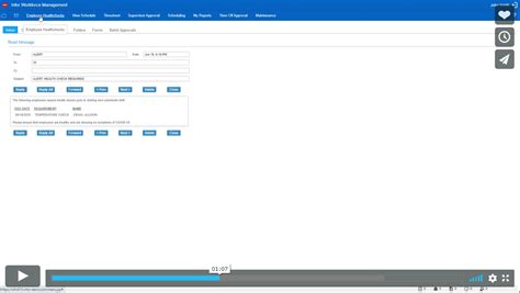 Check Infor System App に対する画像結果