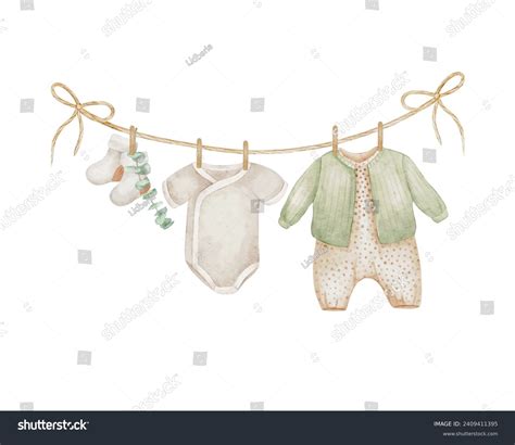 Toradh íomhá ar Clothes Line Drawing