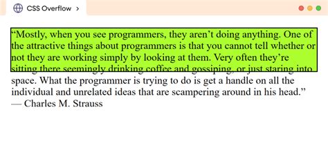 Toradh íomhá ar Overflow HTML