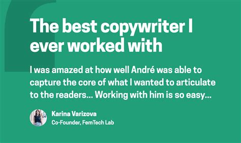 Image result for Freelance Copywriter Examples