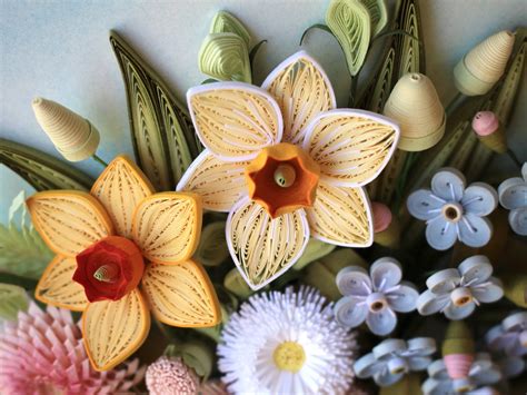 Image result for Quilling Spring Flowers