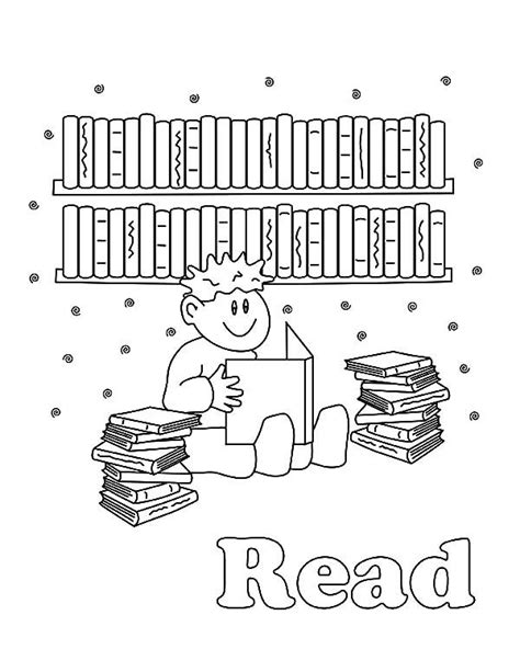 Printable Library Coloring Pages కోసం చిత్ర ఫలితం