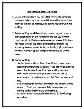 Toradh íomhá ar FSA Writing