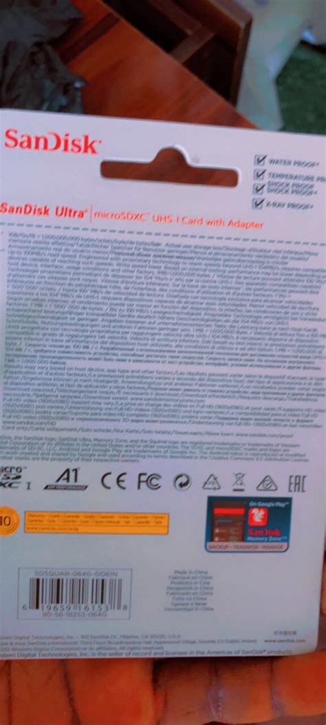 Résultat d’images pour Original SanDisk Memory Card