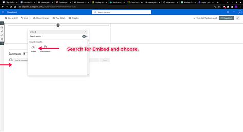 Image result for Embedding HTML Code in SharePoint Design