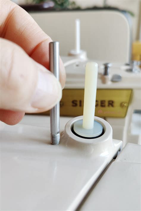 Image result for Singer Stylist 367 Spool Pin