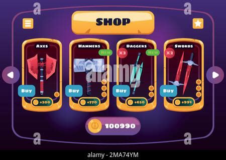 Image result for RPG Shop Cartoon GUI