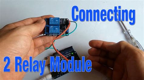 Image result for 2 Channel Relay Connection