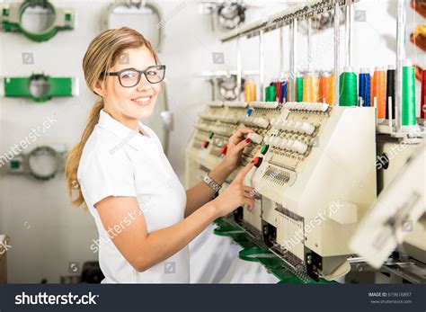 Image result for Embroidery Machine Working