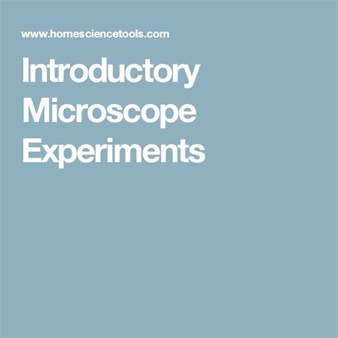 Image result for Microscope Science Fair Projects