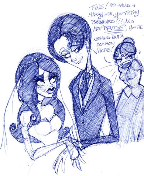 Drawing of the Corpse Bride Alt に対する画像結果