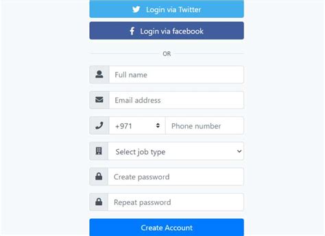 Image result for Bootstrap Complete Form Example