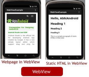Toradh íomhá ar Webview in Android Studio