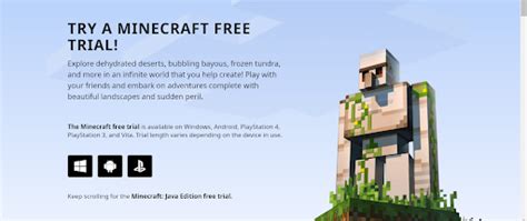 Image result for Minecraft Free Trial Windows 10 Xbox