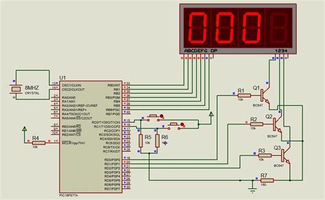 Image result for Remote Controlled Seven Segment Display Counter