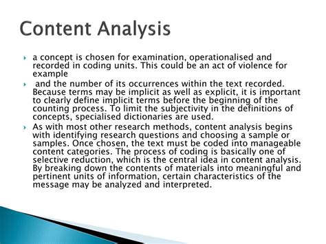 Image result for What Is Content Analysis Example