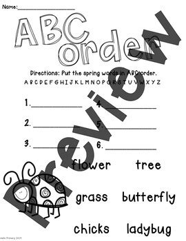 Image result for Hello Spring Worksheets