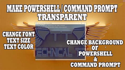 Image result for How to Set a PowerShell Background