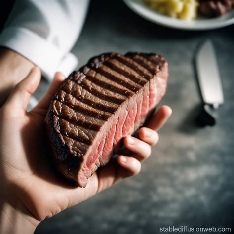 Person Holding A Steak に対する画像結果