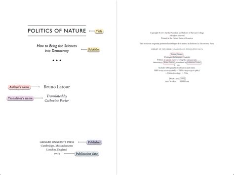 Afbeeldingsresultaten voor Section of Book MLA Citation Example