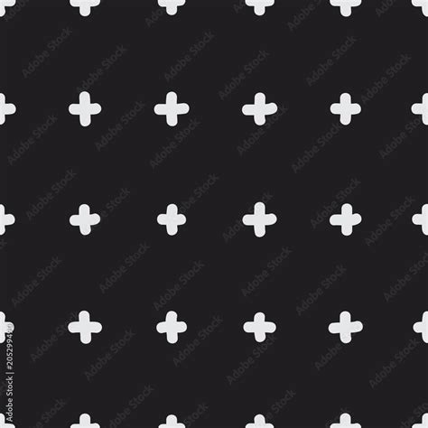 Toradh íomhá ar Plus Sign Vector Pattern