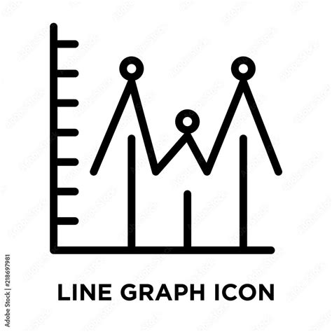 Image result for Line Graph Icon Word